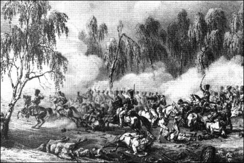 Astroŭna.  Battle near Astroŭna