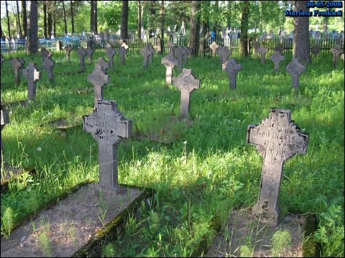 Dokšycy. cemetery Soldierly