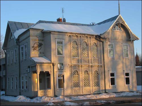 Druskininkai. Town streets 