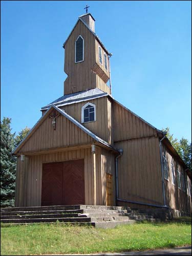 Kapčiamiestis. Catholic church of the Divine Providence