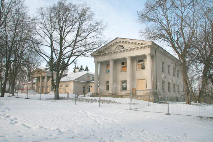  - Manor of Kruszewski. Kruszewski manor in Leipalingis
