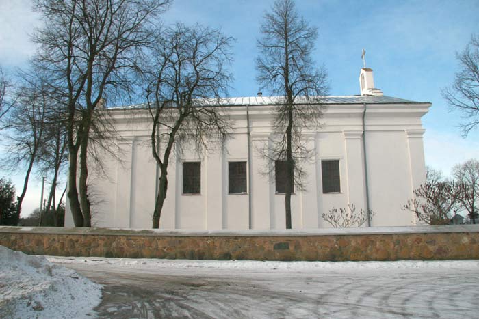  - Касцёл Унебаўзяцця Найсвяцейшай Панны Марыі. Бакавы фасад