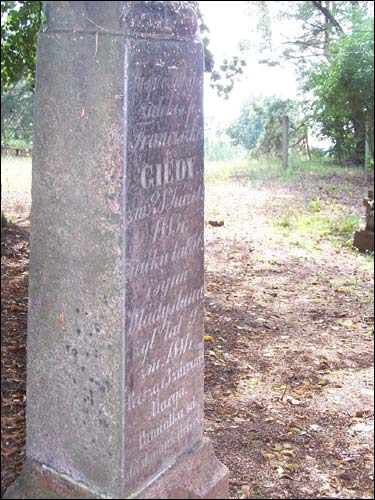 Varviškies. cemetery Old Catholic