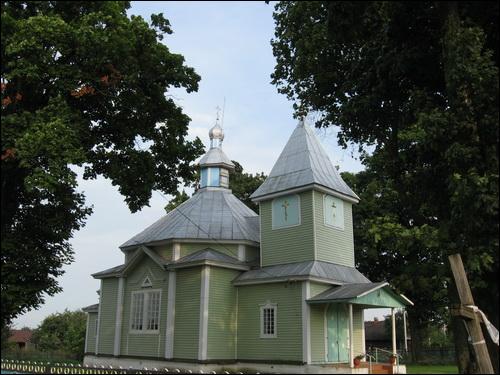 Brodnica. Orthodox church of the Exaltation of the Holy Cross