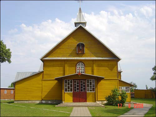 Dieveniškės. Catholic church of Mother of God of the Rosary
