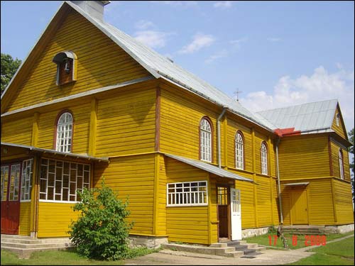 Dieveniškės. Catholic church of Mother of God of the Rosary