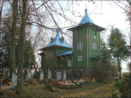 Merecz Michnowo (Mikniszki). Cerkiew Ikony Matki Boskiej Pocieszycielki Strapionych