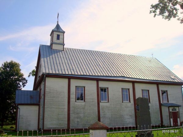 Rūdninkai. Catholic church of the Holy Trinity