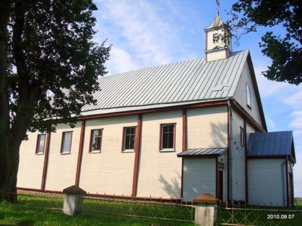 Rūdninkai. Catholic church of the Holy Trinity