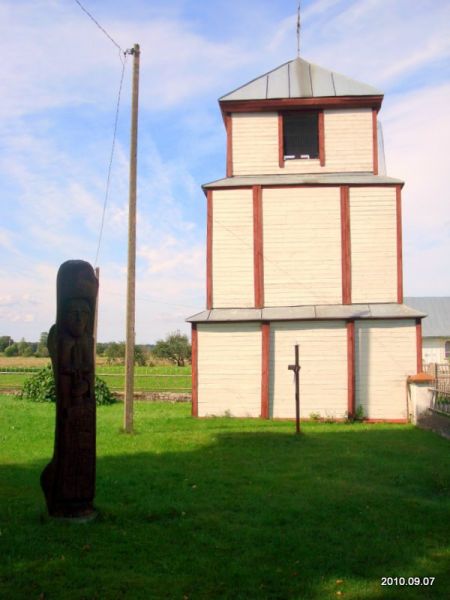 Rūdninkai. Catholic church of the Holy Trinity