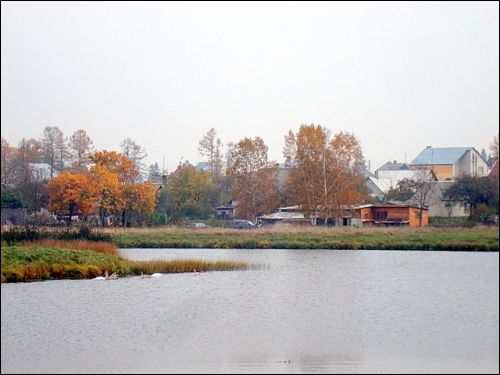  - Улицы города . Городской пруд