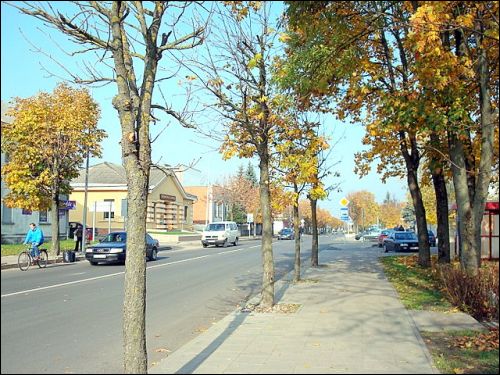  - Улицы города . Ул.Вильняус(Вильнюсская)-центральная улица города