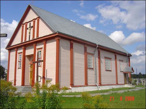 Šalčininkėliai. Catholic church of St. George