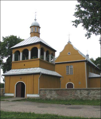 Taboryszki. Kościół Św. Michała Archanioła