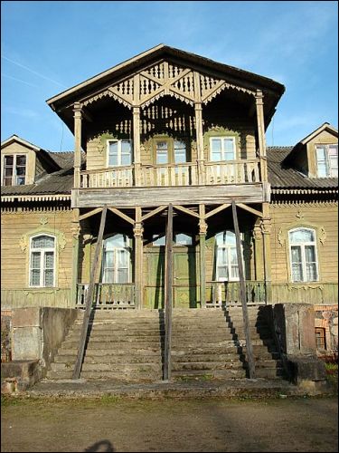 Merkio Vilkiškės. Manor 