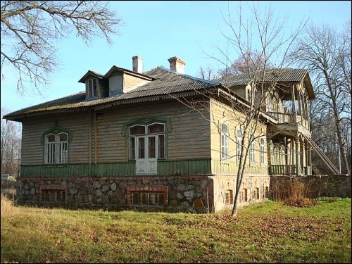 Merkio Vilkiškės. Manor 