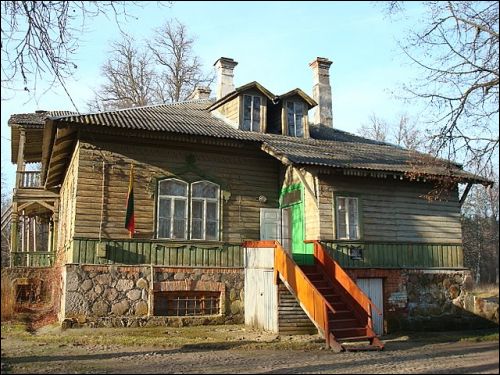 Merkio Vilkiškės. Manor 