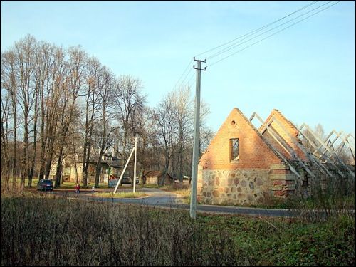 Merkio Vilkiškės. Manor 