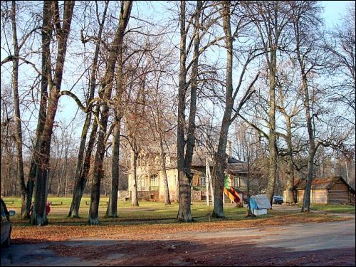Merkio Vilkiškės. Manor 