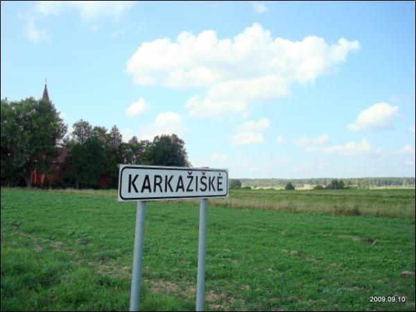 Karkažiškė.  Landscapes 