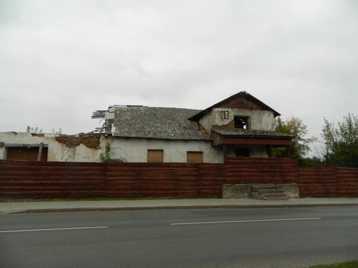  -  Карчма.  Рэшткі старой карчмы ў Пабрадзе