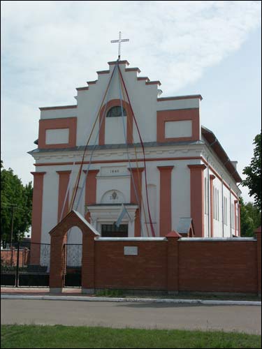 Iwanowo (Janów Poleski). Kościół Podwyższenia Krzyża Świętego