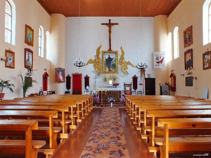 Ivanava (Janaŭ). Catholic church of the Exaltation of the Holy Cross