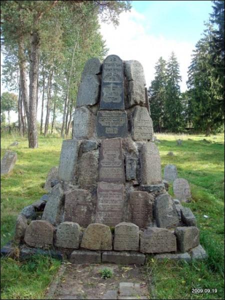 Švenčionys. cemetery Jewish