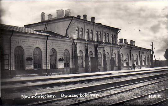 Švenčionėliai. Town at the old photos 
