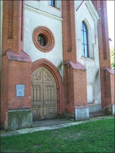 Troki Stare. Kościół i klasztor Benedyktynów