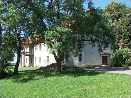 Troki Stare. Kościół i klasztor Benedyktynów