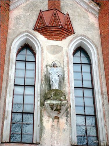 Troki Stare. Kościół i klasztor Benedyktynów
