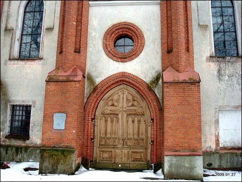 Troki Stare. Kościół i klasztor Benedyktynów
