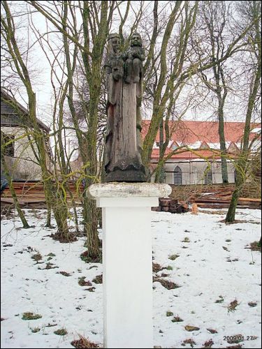 Troki Stare. Kościół i klasztor Benedyktynów