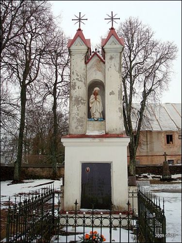 Troki Stare. Kościół i klasztor Benedyktynów