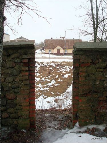 Troki Stare. Kościół i klasztor Benedyktynów