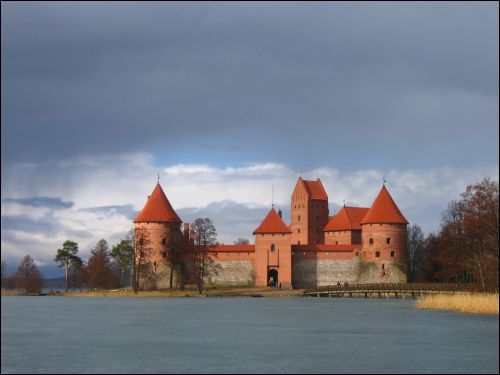 Trakai.  New Castle