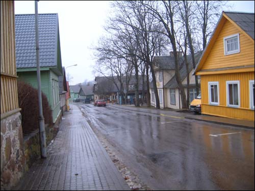  - Town streets . 