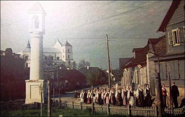 Trakai. Old photos of the township 