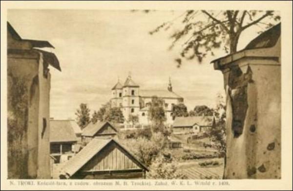 Trakai. Old photos of the township 