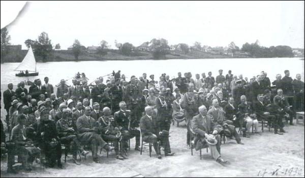 Trakai. Old photos of the township 
