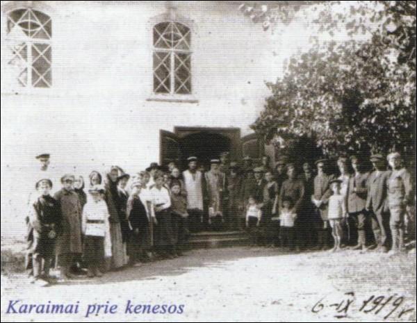 Trakai. Old photos of the township 