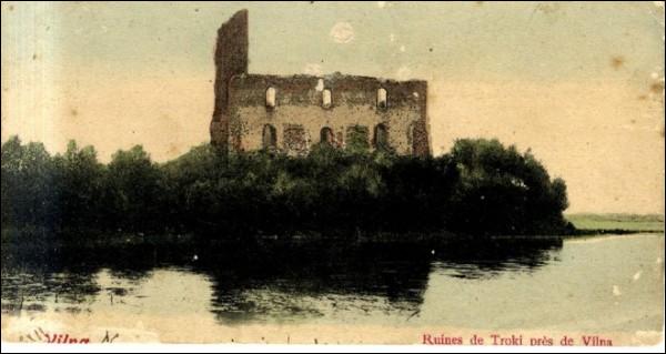 Trakai. Old photos of the township 