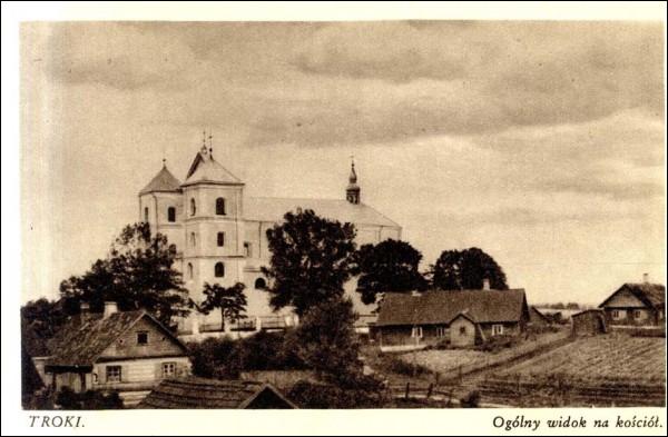 Trakai. Old photos of the township 
