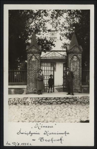 Trakai. Old photos of the township 