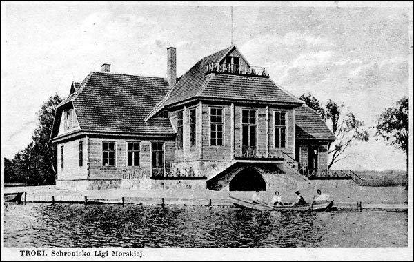 Trakai. Old photos of the township 