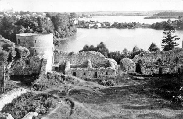 Trakai. Old photos of the township 