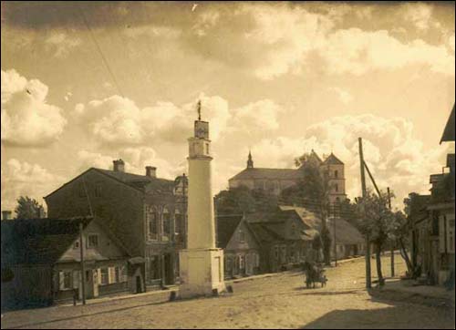 Trakai. Old photos of the township 