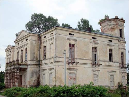 Biała Waka. Zespół pałacowo-parkowy Łęskich