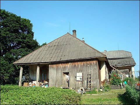  - Dwór Giedrojców. Dwór od zachodu
